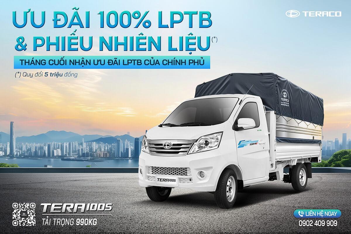 TERA100S lọt top 5 mẫu xe tải nhẹ máy xăng nên mua trong phân khúc dưới 1 tấn