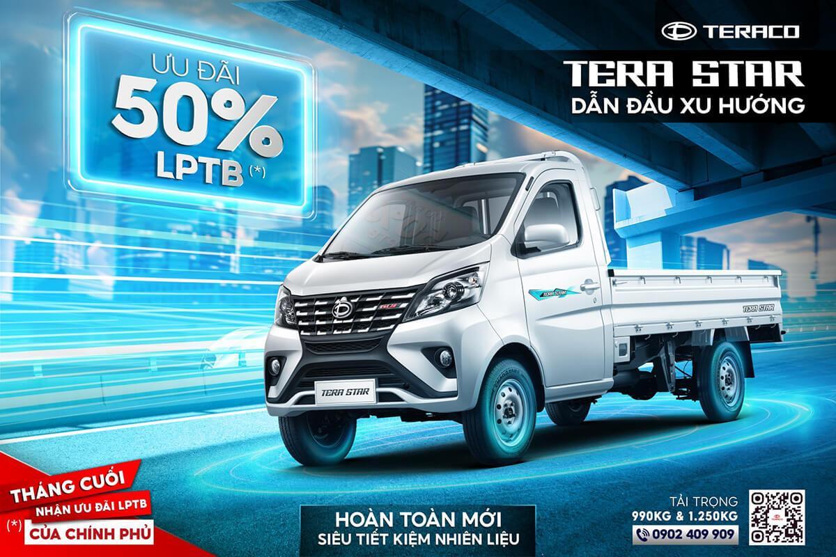 TERA STAR là siêu phẩm tải nhỏ dưới 1 tấn được ra mắt vào đầu năm 2024