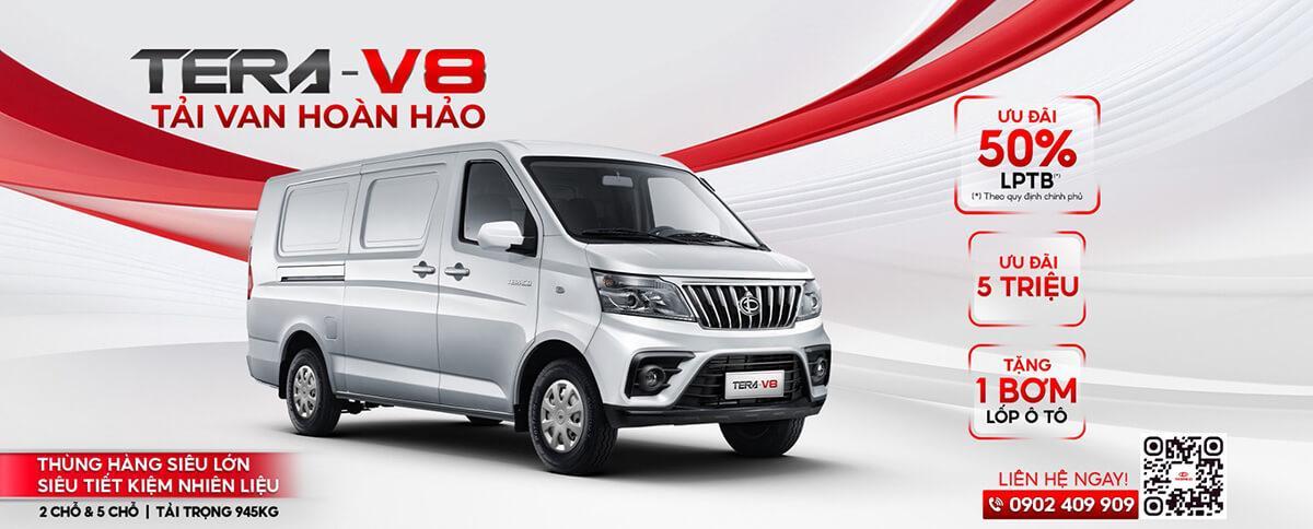 Tera-V8 - Tải van hoàn hảo