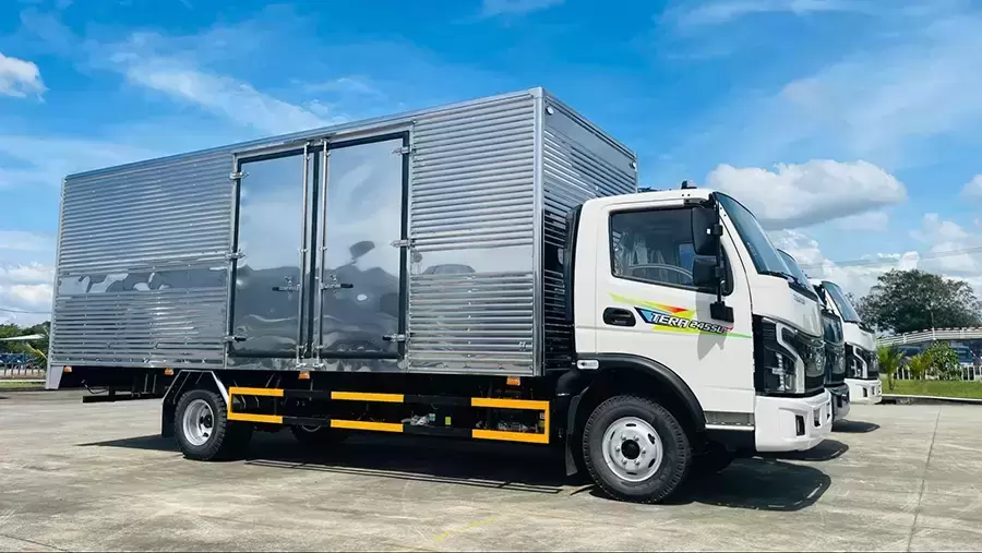 Tera245SL Plus có thùng hàng lớn hàng đầu phân khúc xe 2 tấn - 3 tấn